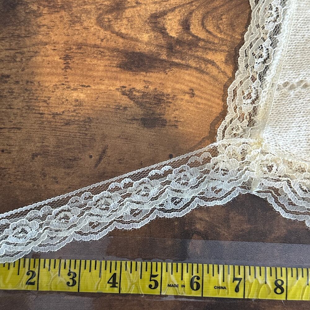 NWT ASTR the Label Arlie Lace Sweater Tank Large Wool Alpaca Romantic Coquette - Picture 6 of 9